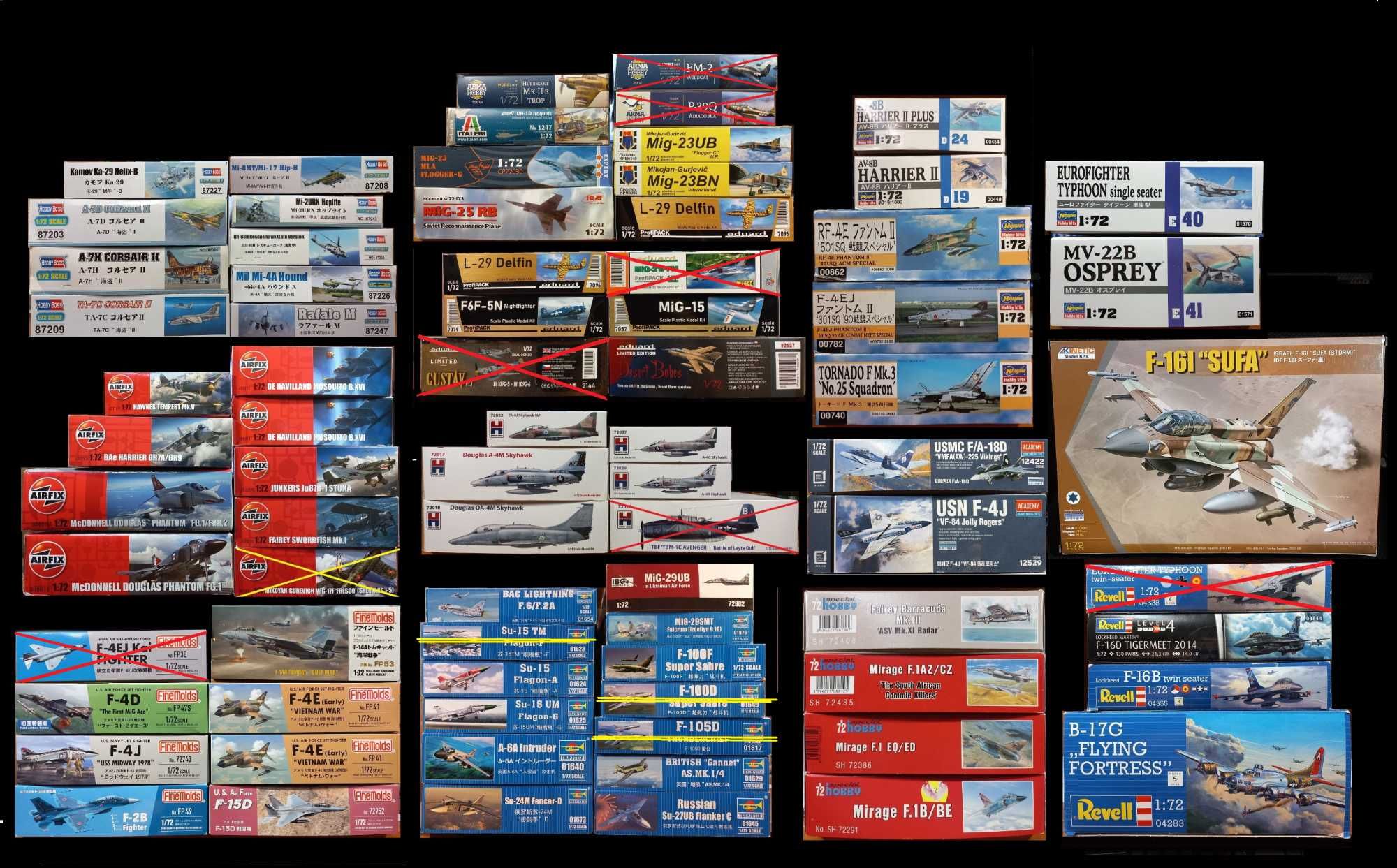 Сборная модель вертолета 1/72. Ка-27, Ми-8, Ми-2, Night Hawk, Choktaw