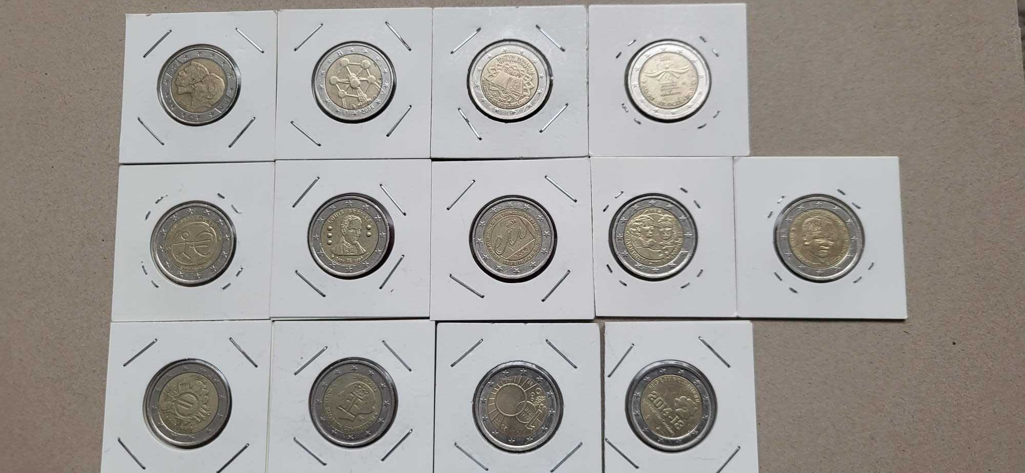 Moedas Comemorativas Euro - Áustria, Bélgica, França, Portugal