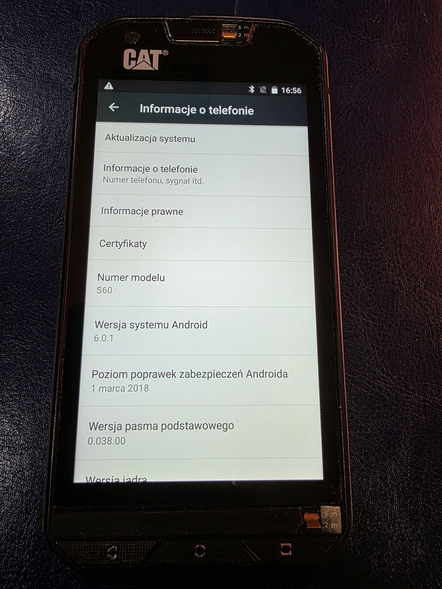 CAT S60 PL bez sim termowizja stan idealny