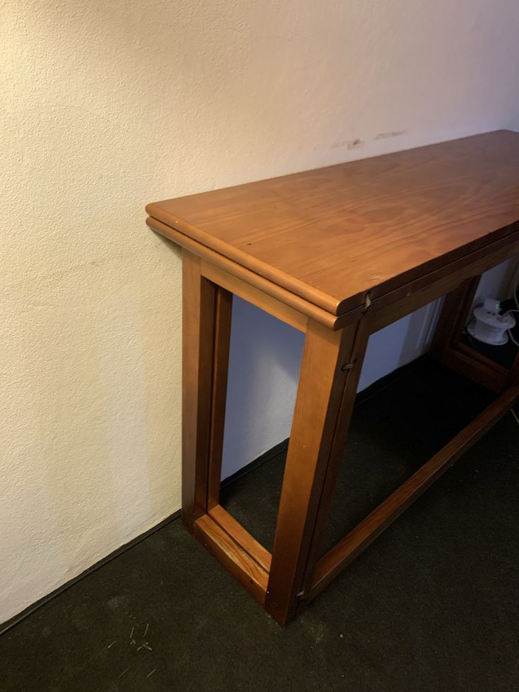 Mesa secretaria em madeira