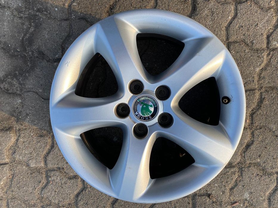 ALUFELGI SKODA Fabia Roomster Rapid 6jx15 cali ET43 5x100 !