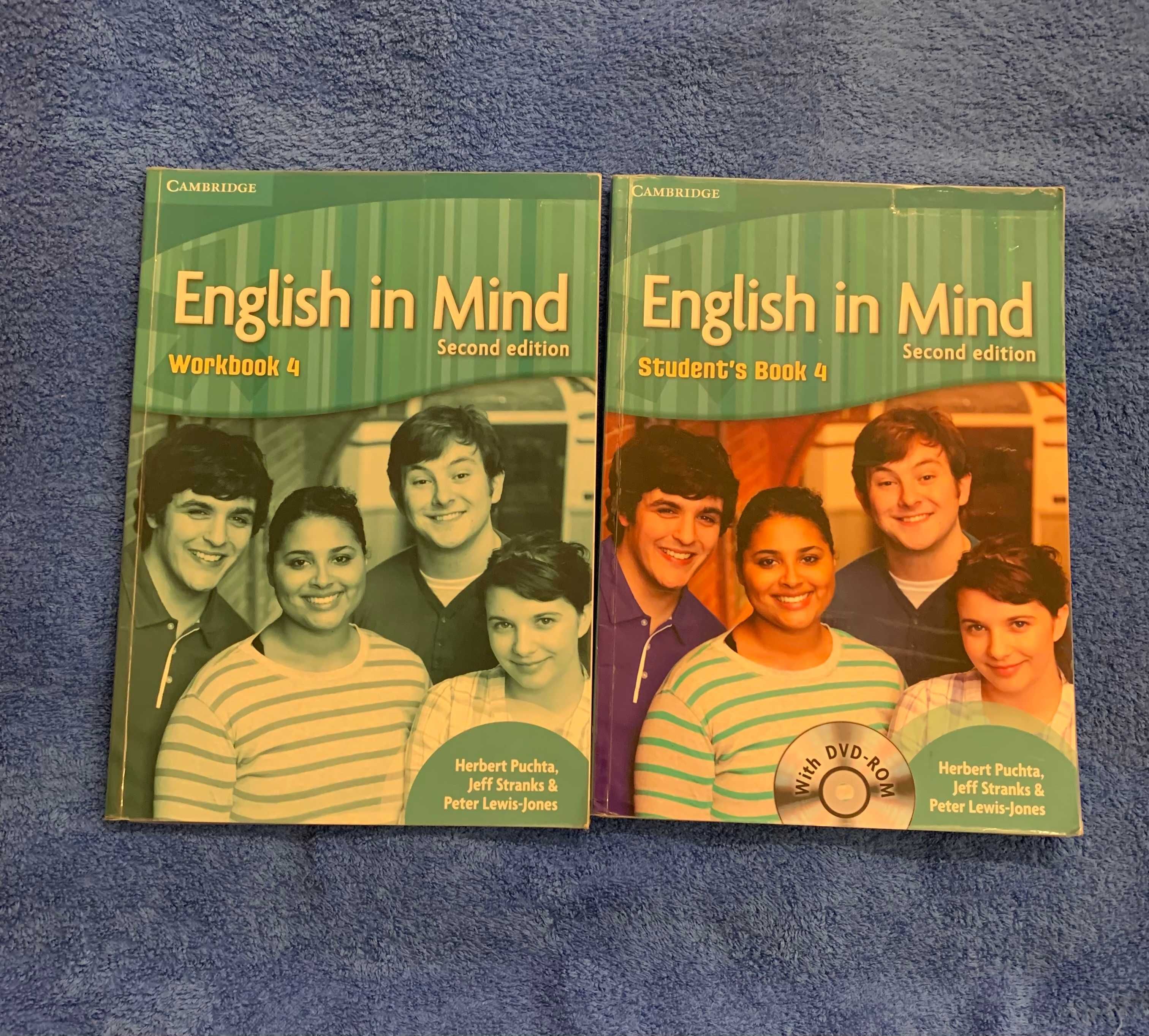 Английский English in Mind Second edition книга тетрать диск