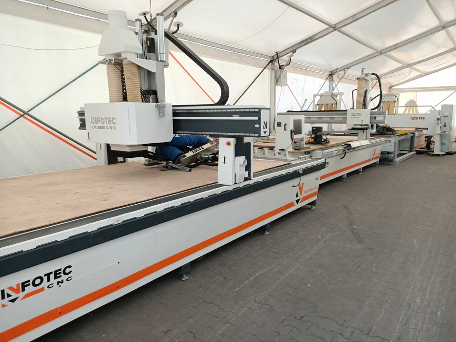 Ploter CNC frezarka KIMLA BPF 2161 ze stopą odciągową 2.1x6.1