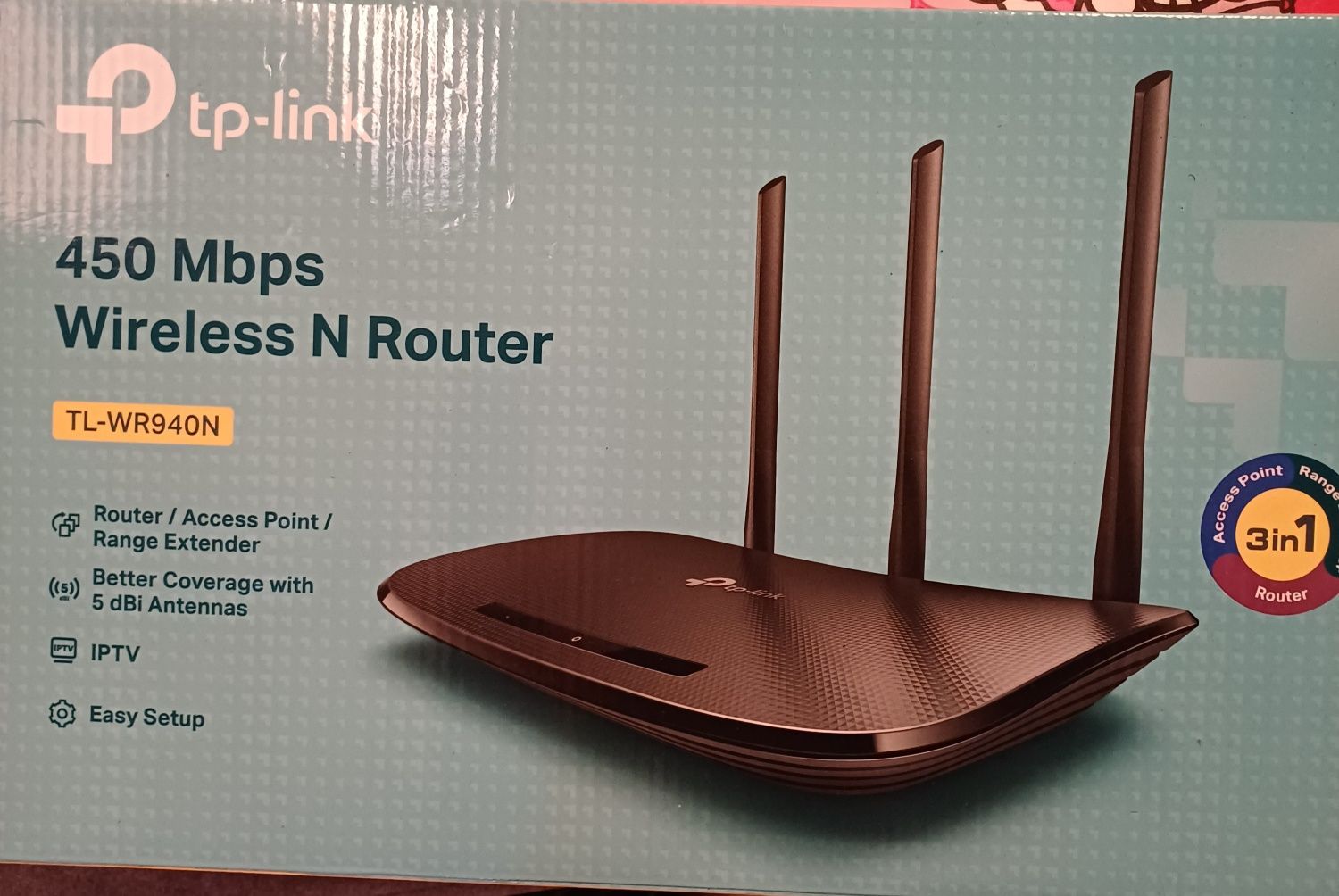TP Link 450Mbps wireless n Router