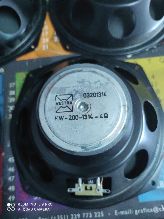 Woofers para projecto