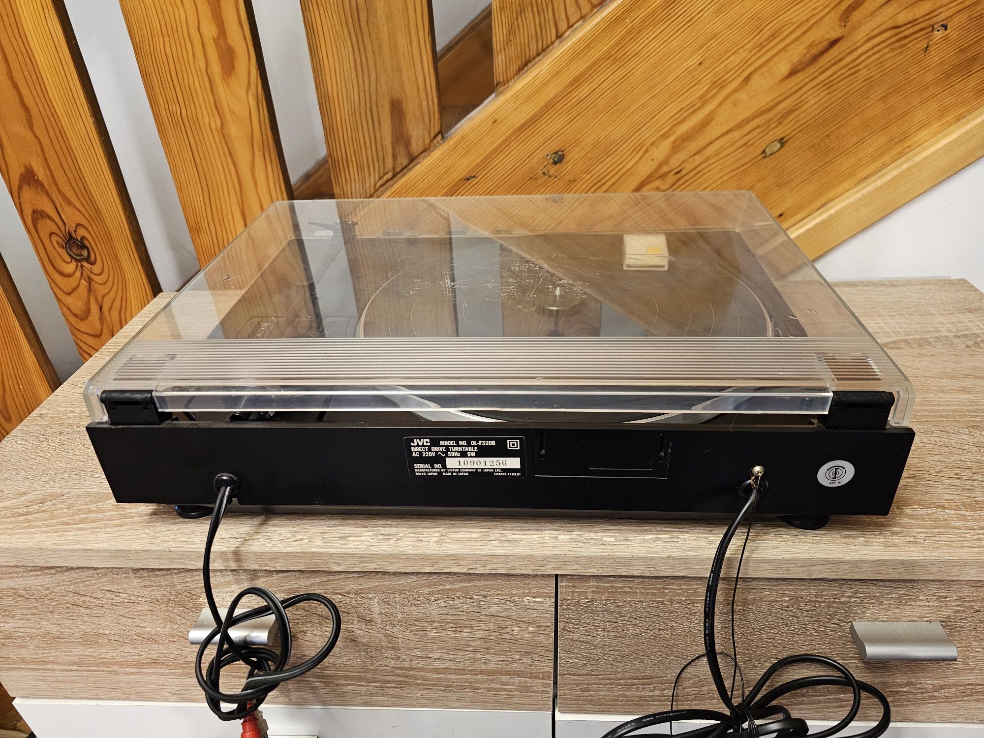 Gramofon Jvc QL-F320B full automat