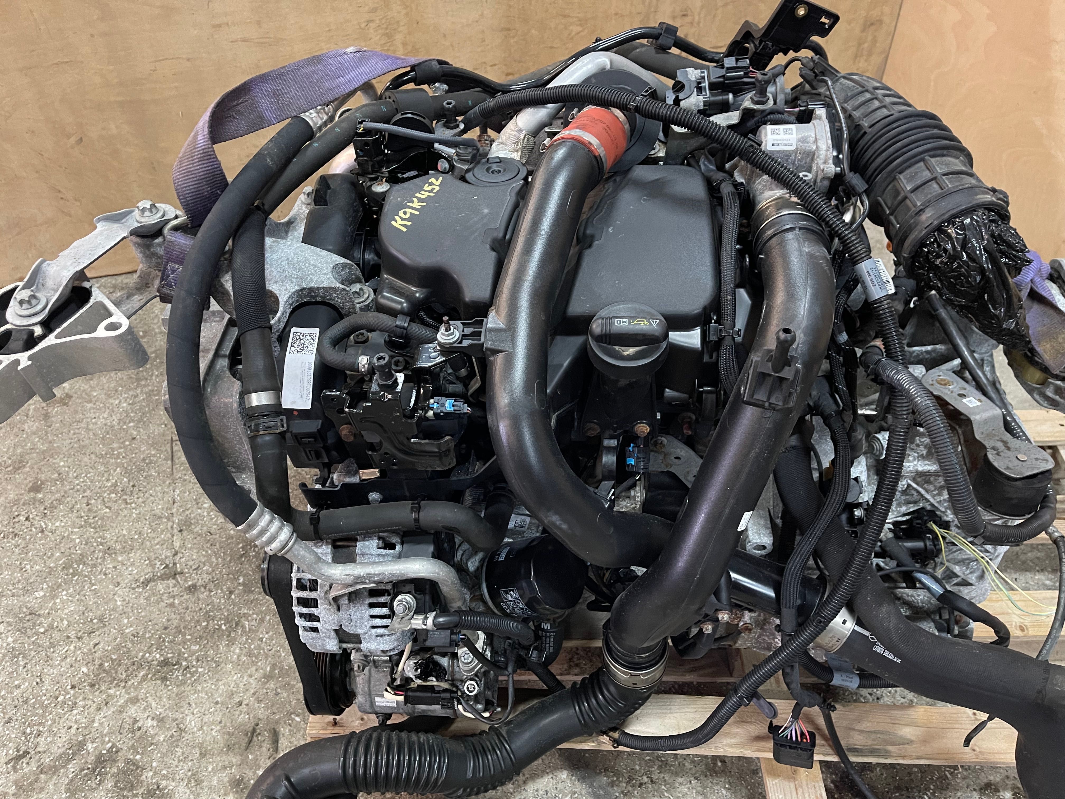 MOTOR MERCEDES B180 W246 W242 K9K452 K9K.452 como Novo Motor Renault