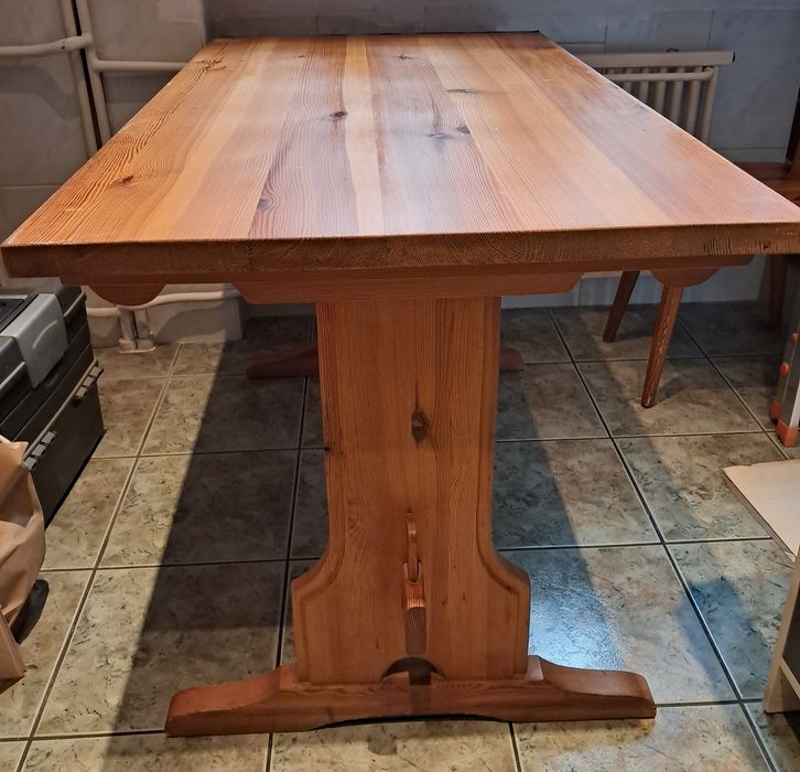 Stół + 3 krzesła komplet sosna Cepelia