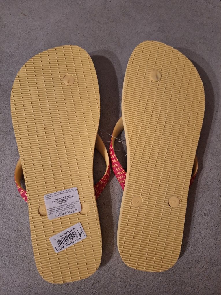 Oryginalne klapki Havaianas – nowe z metką, rozmiar 43 44