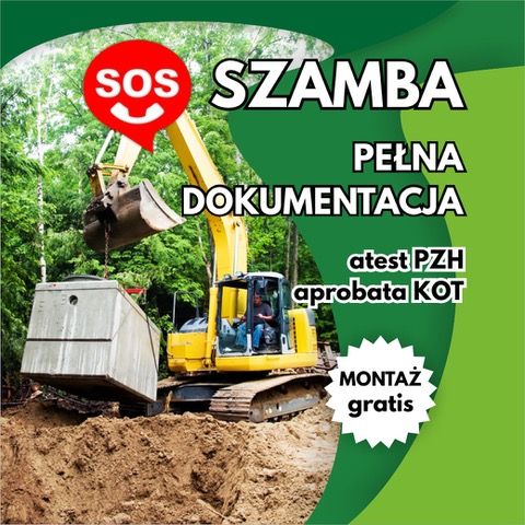 Szambo Betonowe Zbiornik Betonowy Deszczówka Dotacja "Moja Woda"