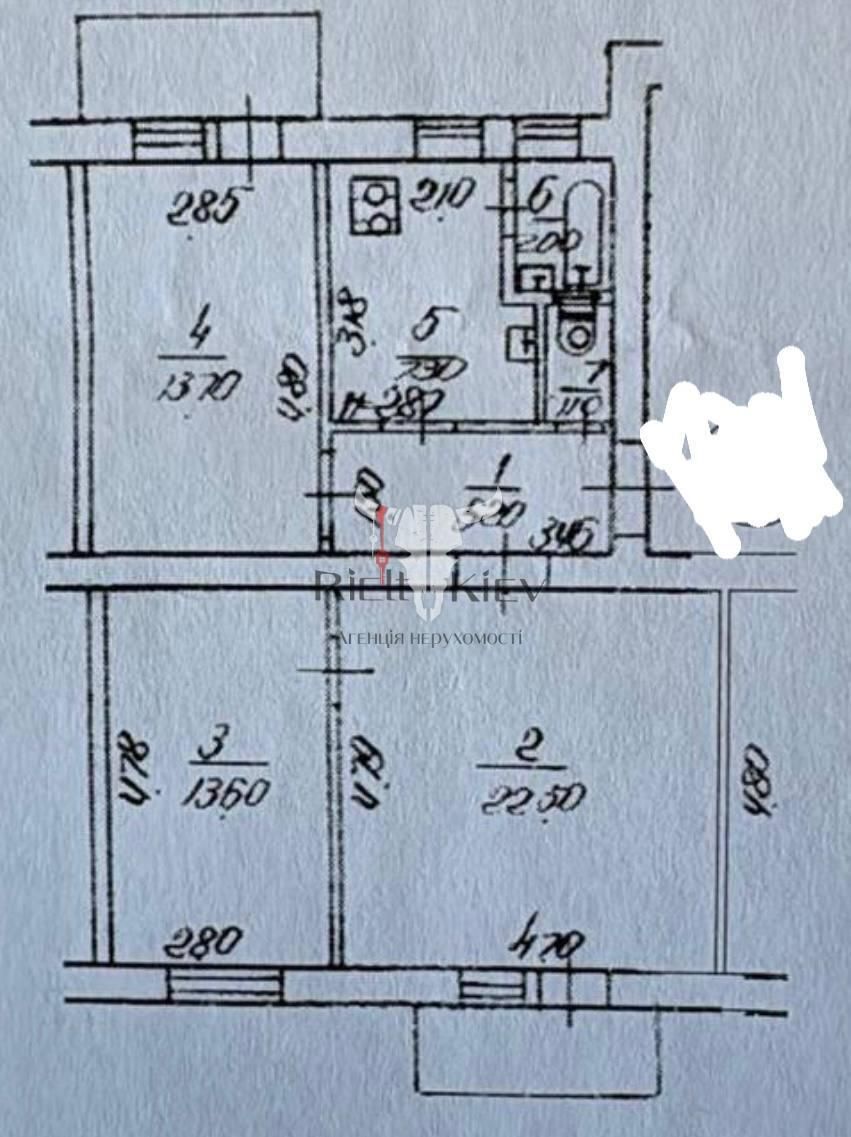 Продаж квартири Б.Гаврилішина 15, 3 кімнати, Центр Шевченківський