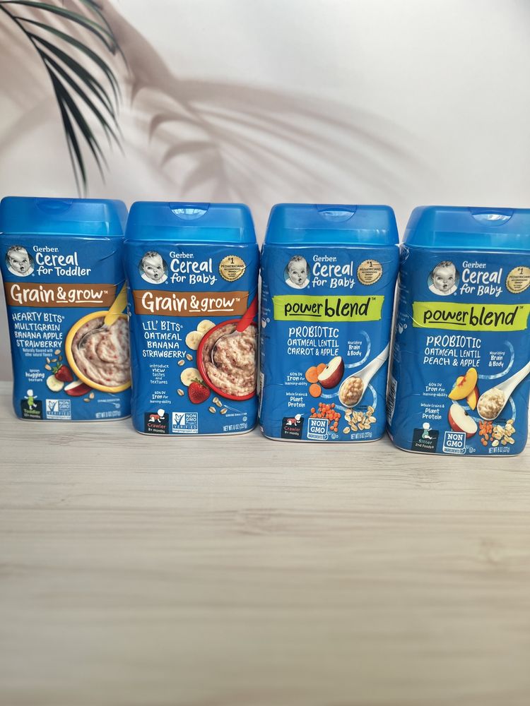 Каша Gerber безмолочна