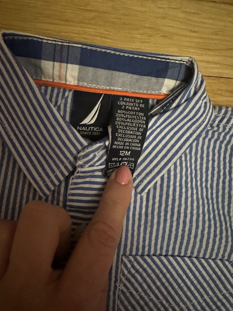 2 Komplety Nautica i DKNY chłopiec