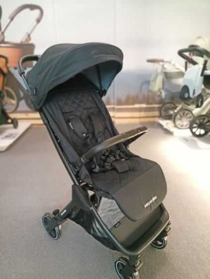 Wózek spacerowy kompaktowy JACKEY Easy Walker BLACK CZARNY WYPRZEDAŻ%