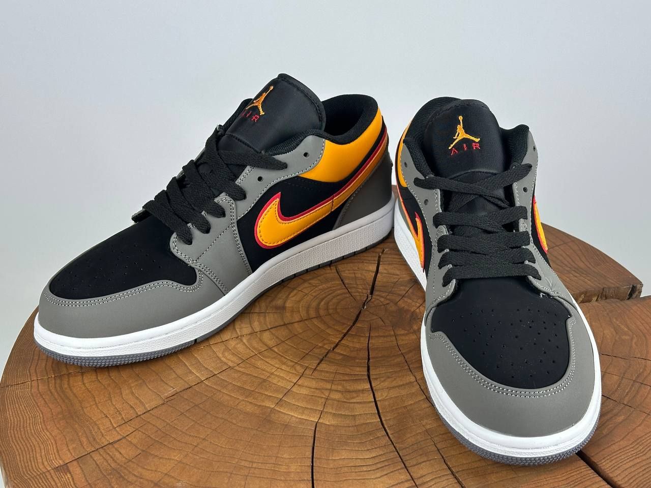 Кросівки Nike Air Jordan black grey 38-45, люкс якість