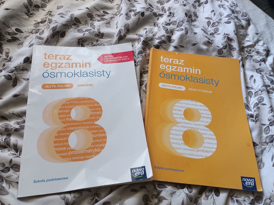 Teraz egzamin ósmoklasisty język polski arkusze repetytorium