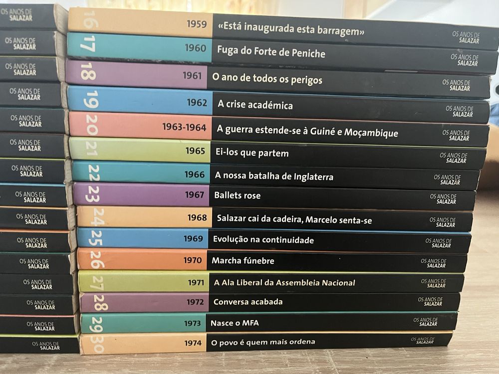 Coleção completa: OS ANOS DE SALAZAR