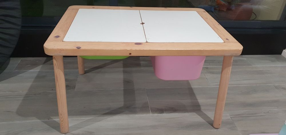 Mesa escravaninha com arrumação - criança