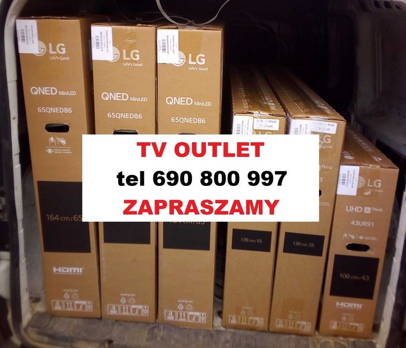LG 55QNED85T3C 2024r, SmartTV, 4K, WebOs, 120Hz HDMI 2.1 nowy/dostawa