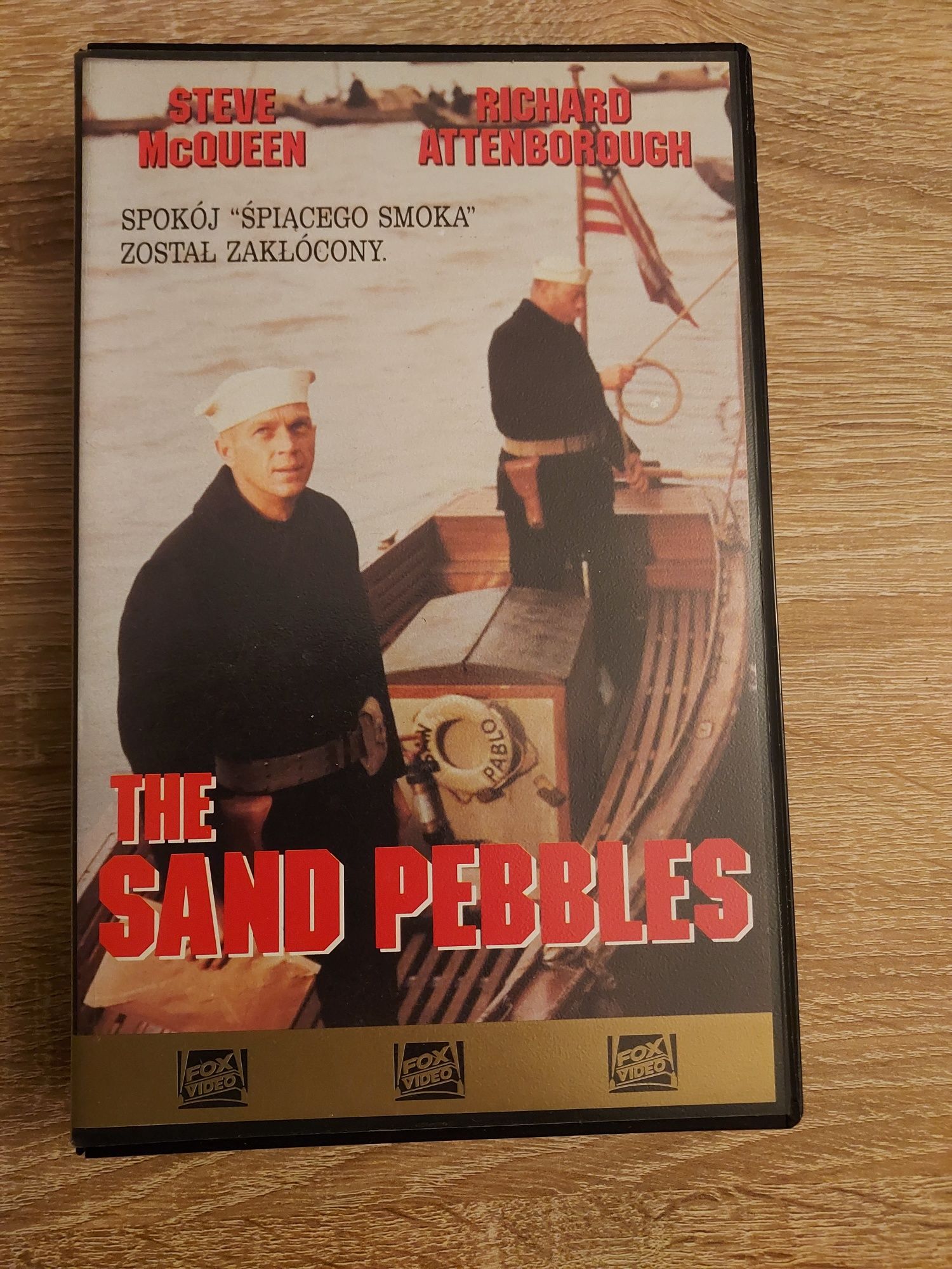 The Sand Pebbles(Ziarnka Piasku)-Steve McQueen-VhsPolski Lektor Unikat