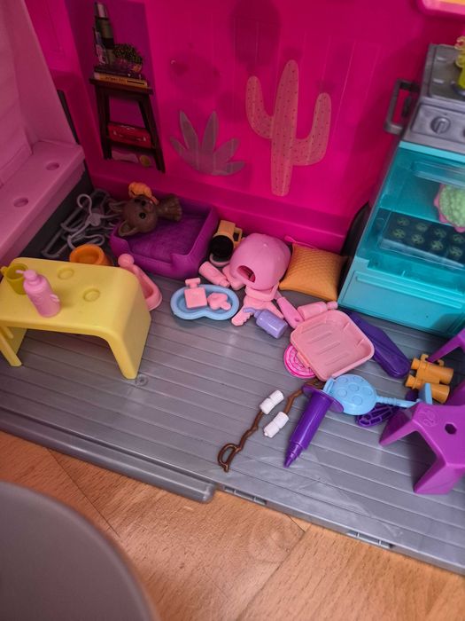 Kamper barbie samochod marzen