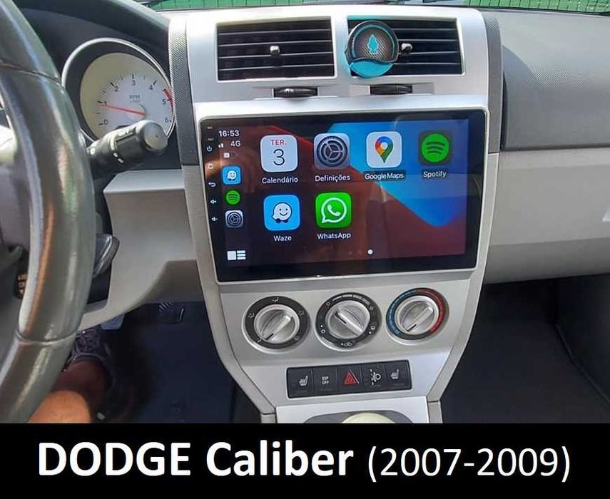 (NOVO) Rádio 2DIN DODGE • Caliber • Journey • Ram • Android GPS