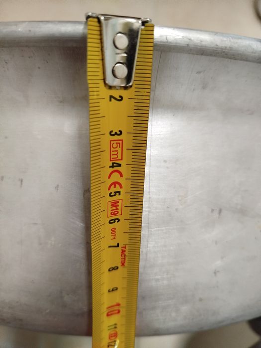 Миска алюминиевая б/у