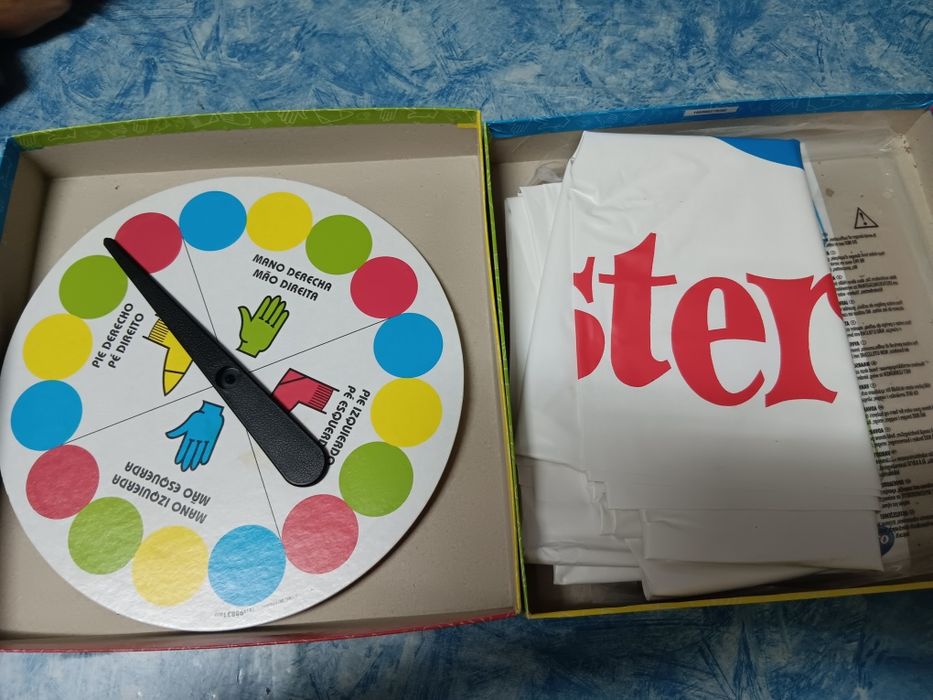 Jogo twister para toda a família
