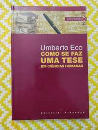 Como se faz uma tese
Umberto Eco