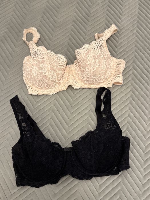 staniki damskie marki Triumph, rozmiar 70 D.