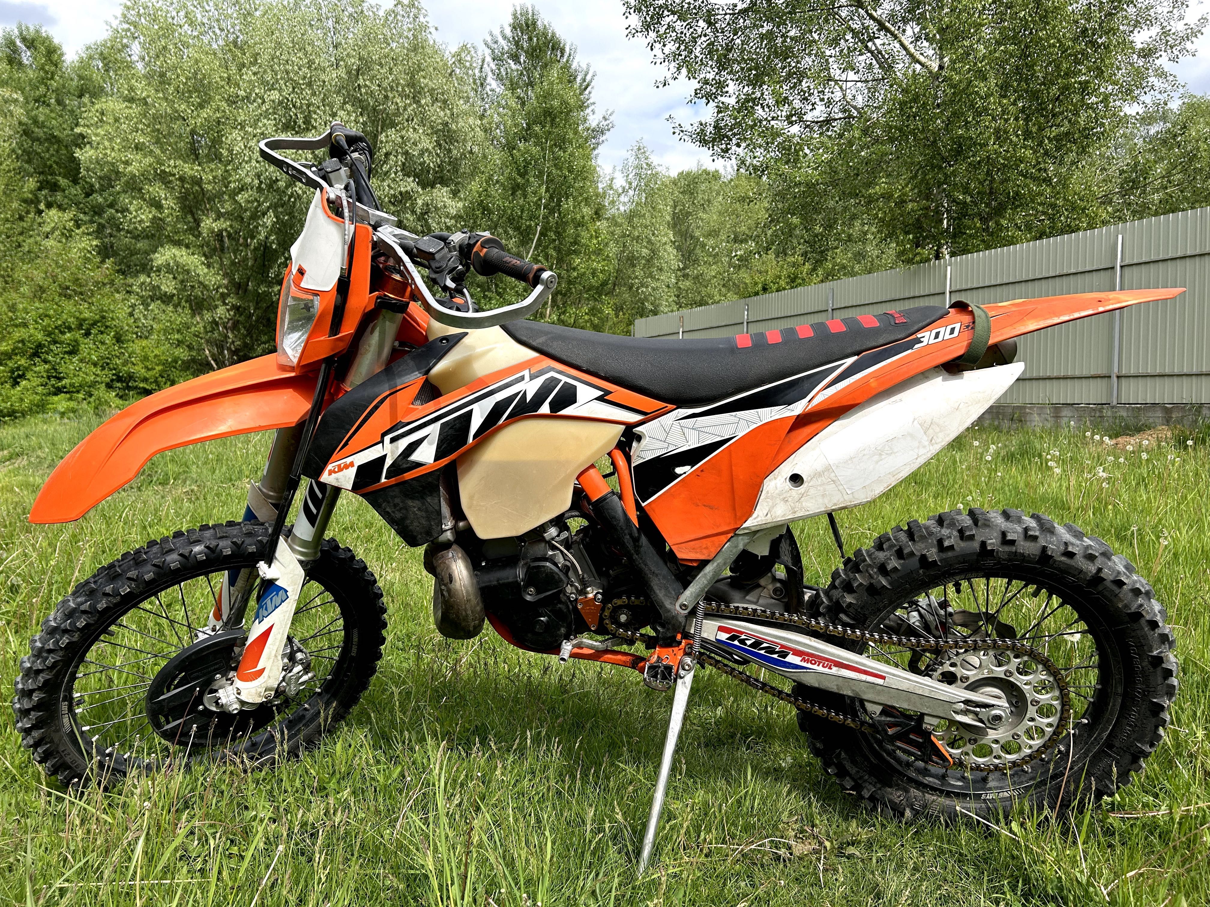 KTM EXC 300 2t 2015 ендуро зі спорт доками