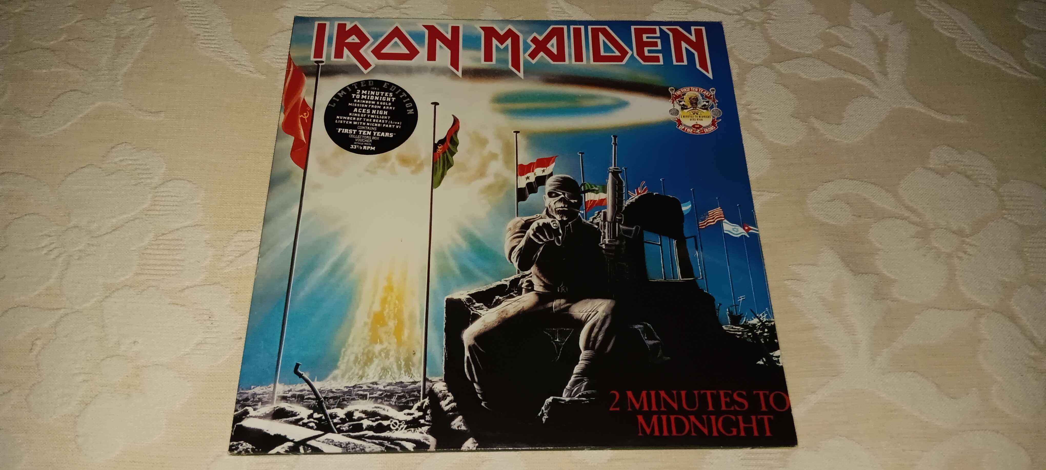 Iron Maiden – 2 Minutes To Midnight/Aces High – 2x12”Lp