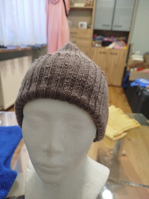 Czapka damska/ męska zimowa hand made 100 procent wełny Merino