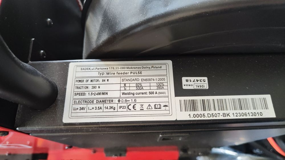 Spawarka połautomat Ideal Expert Mig 540 Dual Puls 500A