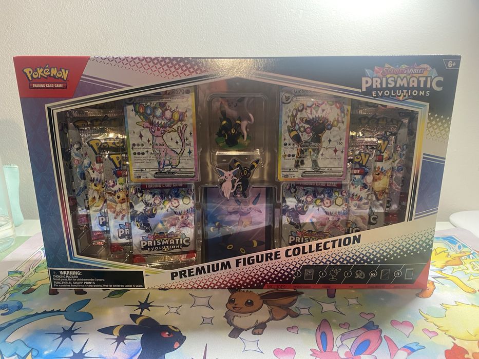 Pokemon Prismatic Evolutions Figure Premium Figure Collection