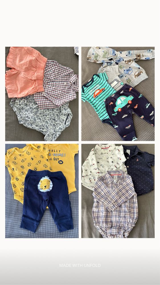 Roupas de bebe menino