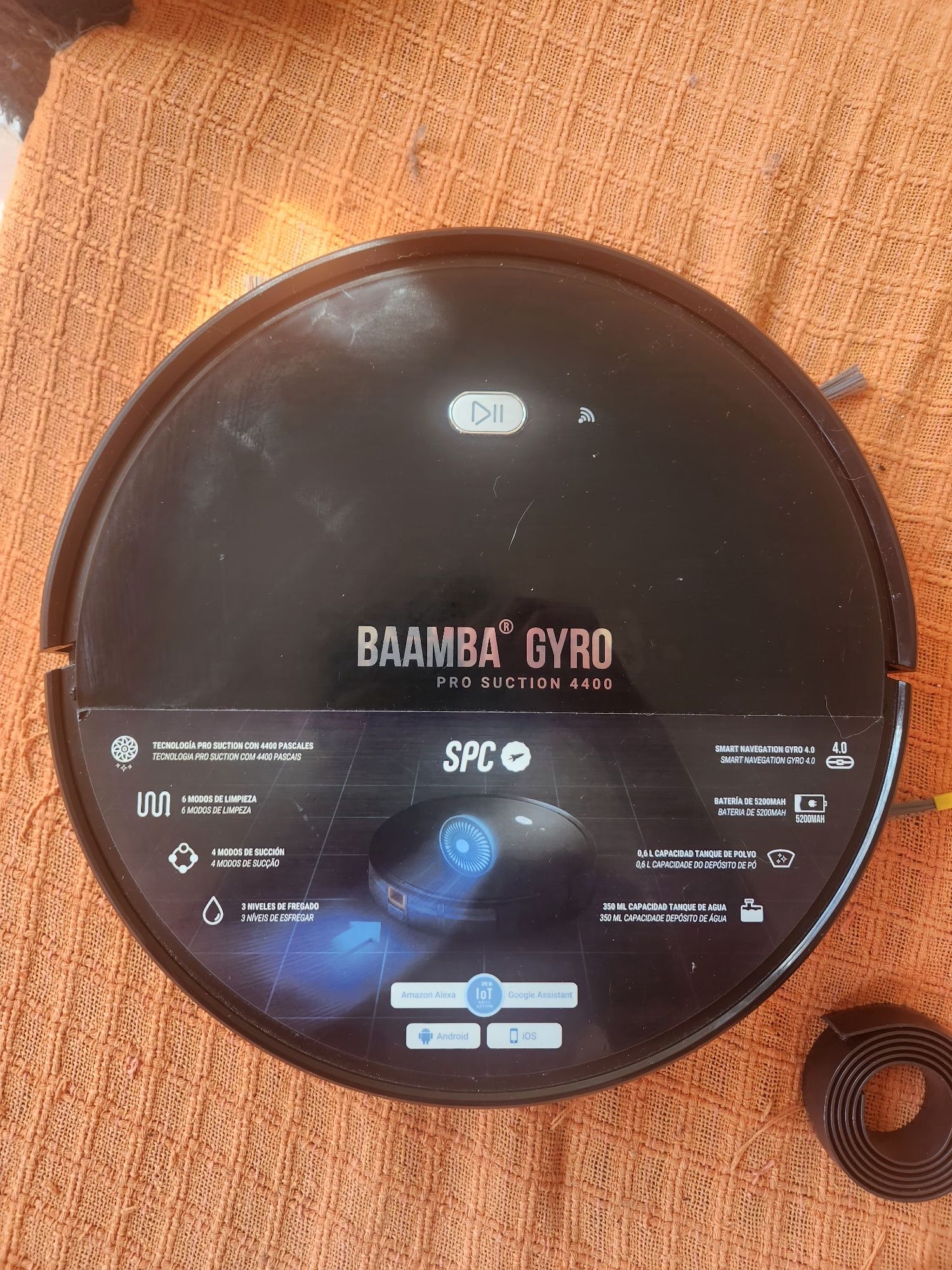 Robot Aspurador Baamba Gyro Pro Suction 4400