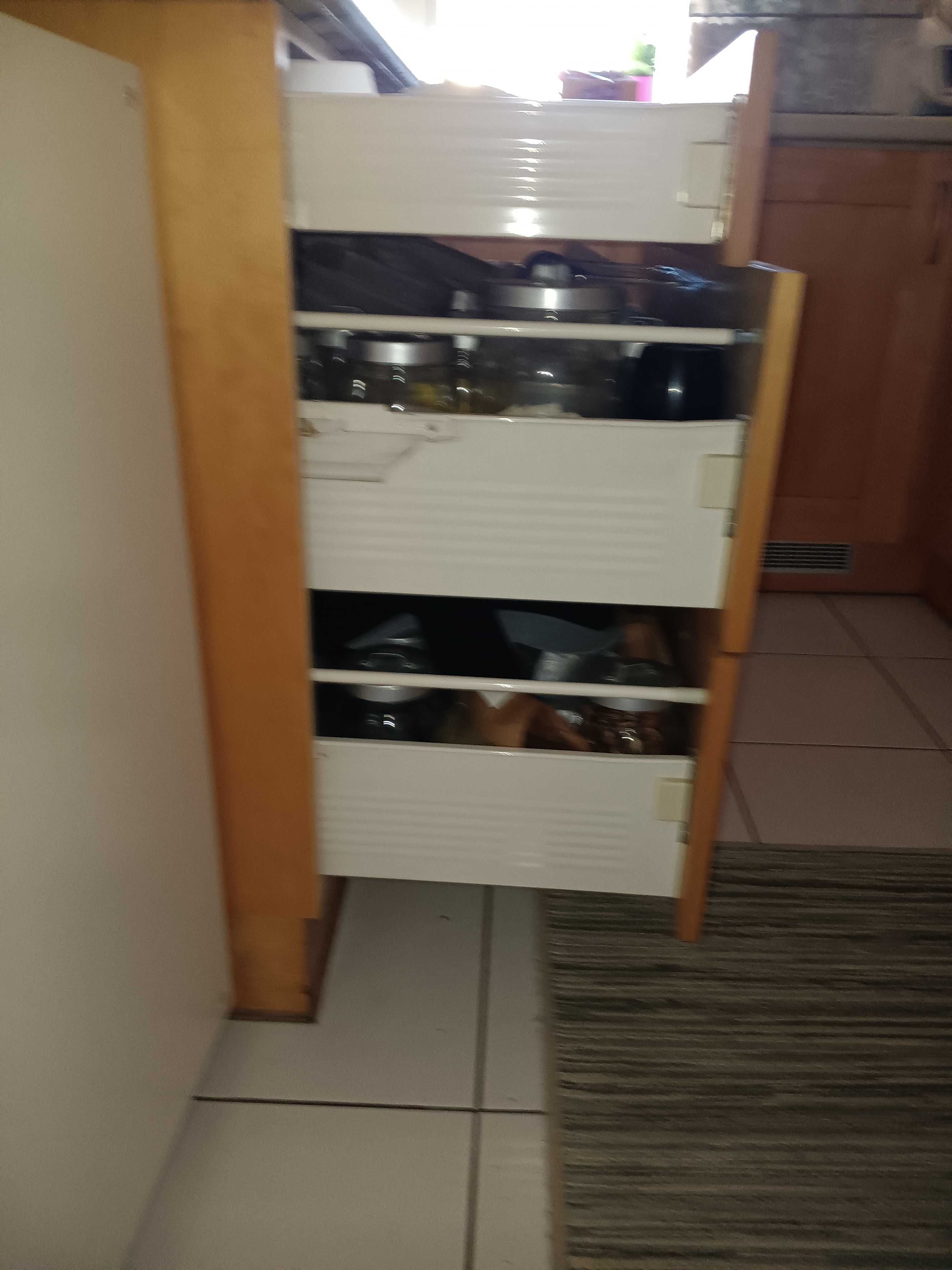 Meble kuchenne  lite drewno brzoza plus pochłaniacz
