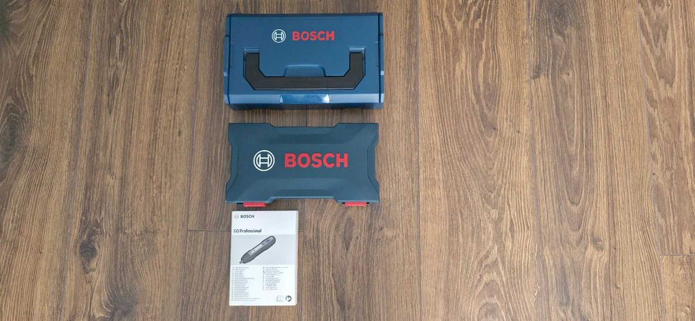 Wkrętarka akumulatorowa Bosch GO 2 + ładowarka + box + box mini gratis