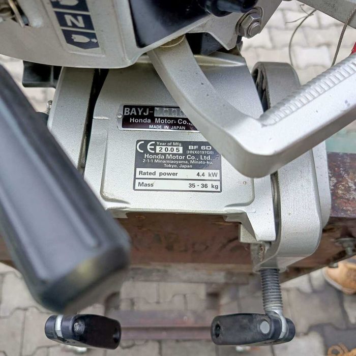 Silnik zaburtowy Honda 6 KM stopa L rumpel