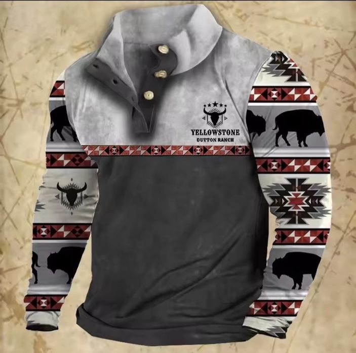 Bluza Męska Vintage