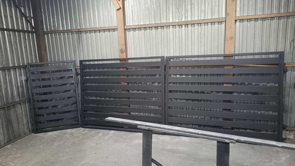 Brama skrzydłowa 4m