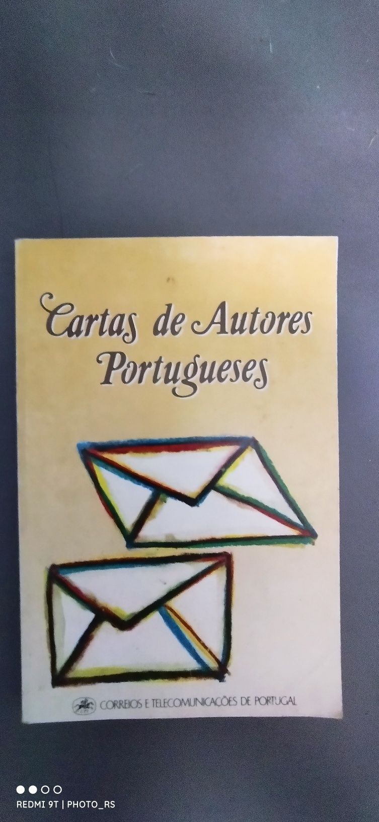 Livro cartas de autores portugueses