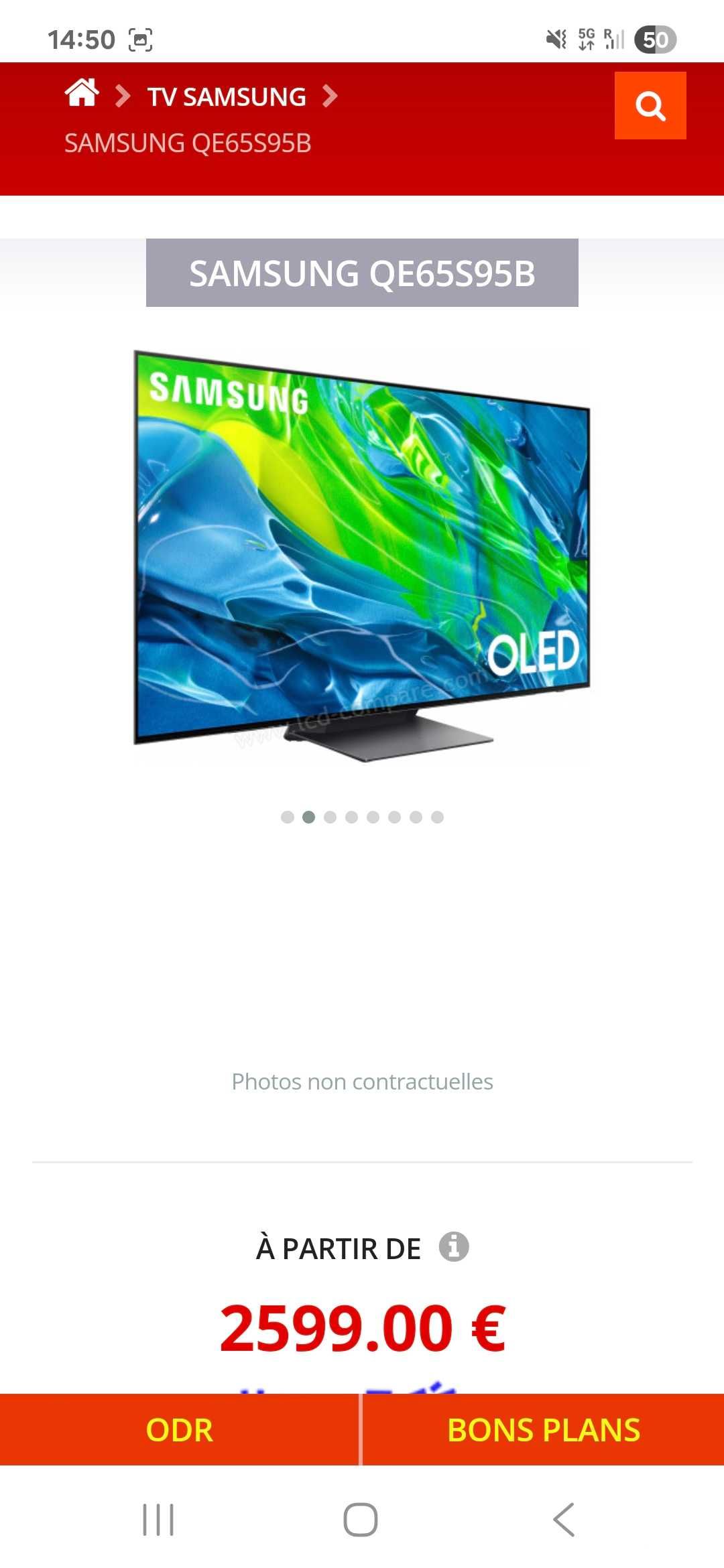 Samsung 65S995B come novo
