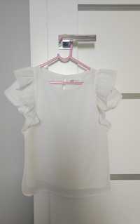 Biała bluzka H&M 140