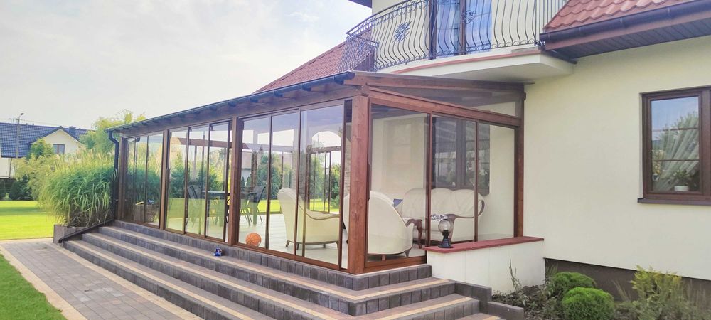 Zabudowa tarasu zadaszenie taras pergola