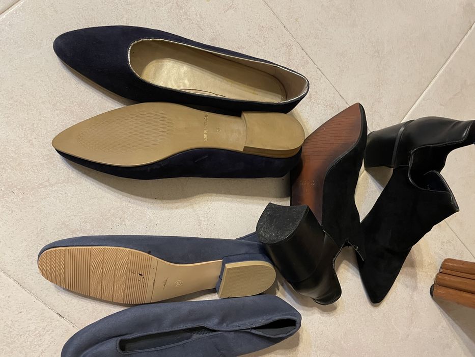 Sabrinas e botins de senhora