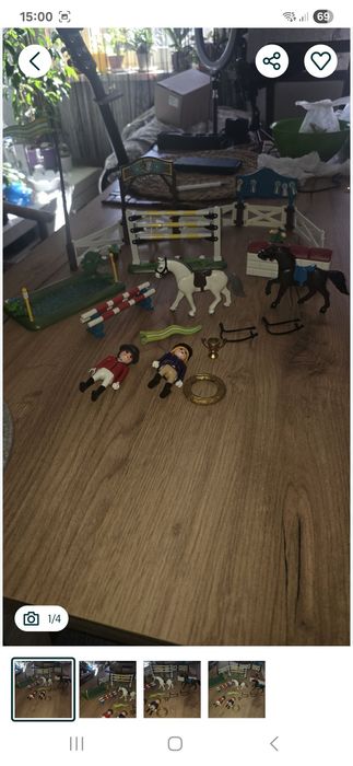 Playmobil 6930 turniej jeździecki konie figurki itp
