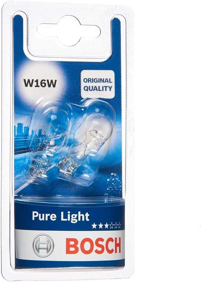 Lâmpada W16W Bosch  Pure Light