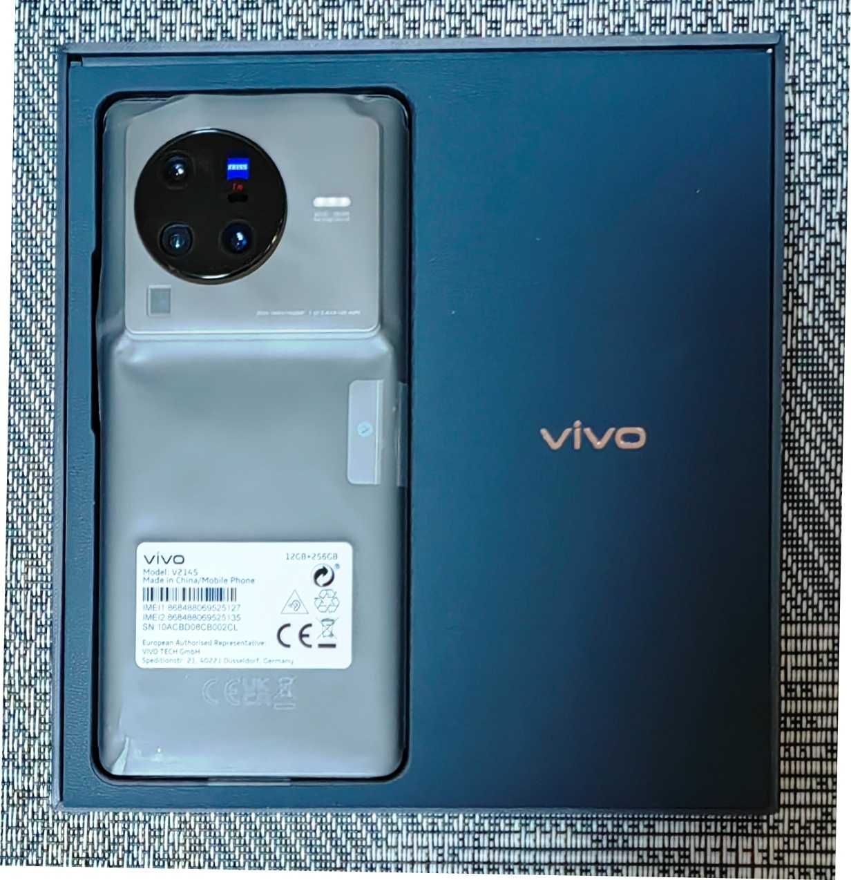 Vivo X80 Pro 5G 12/256Gb Cosmic Black EU. Гарантія